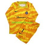 Camisolas de futebol Inter de Milão Sommer 1 Guarda Redes Criança Equipamento Principal 2023/24 Manga Comprida